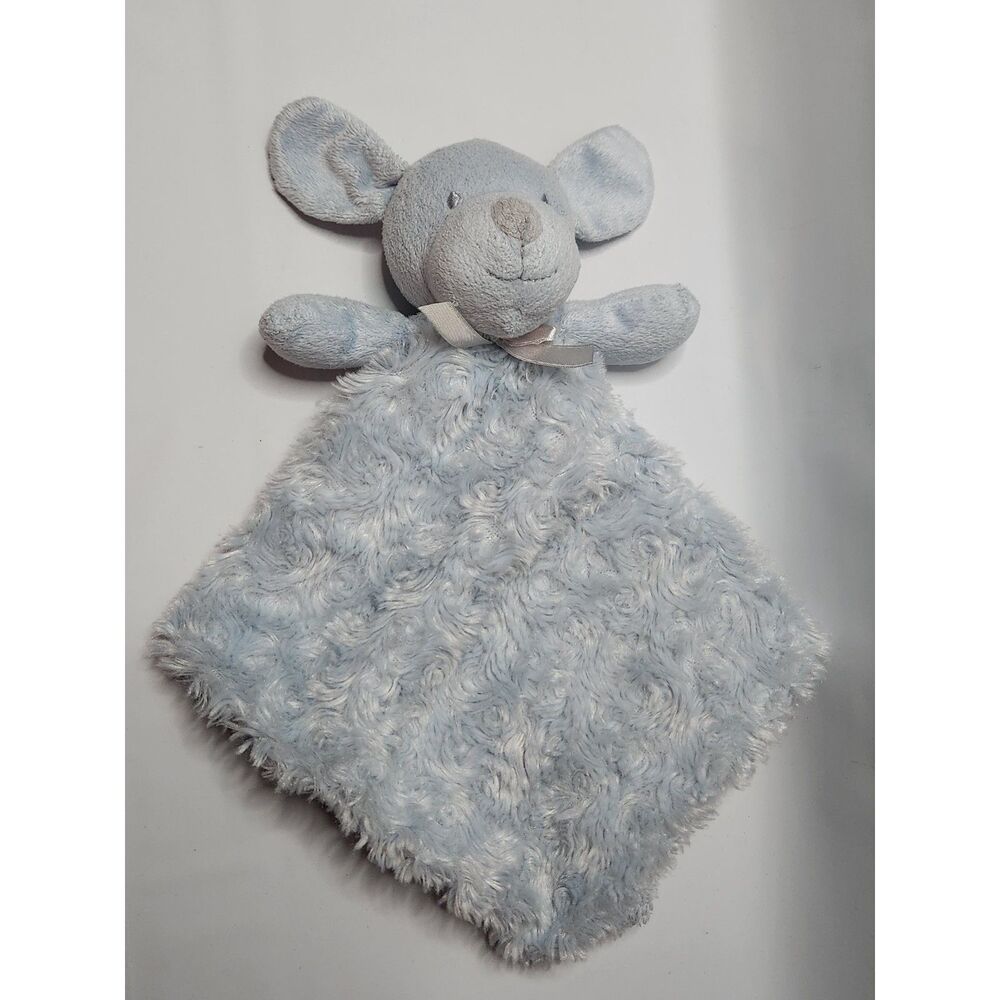 Blankets & Beyond Blue Dog Lovey Security Blanket